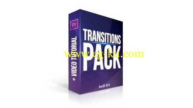 Premiere模板：19个转场动画预设 Transitions Pack的图片1