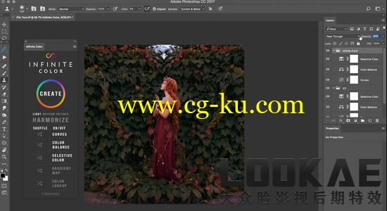 PS插件：无限色彩配色调色插件 Infinite Color Panel For Photoshop Win/Mac的图片1