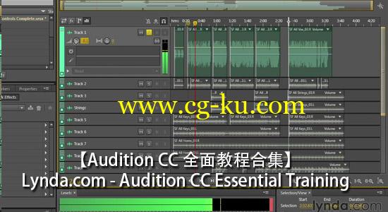 Lynda – Audition CC Essential Training 全面教程合集的图片1