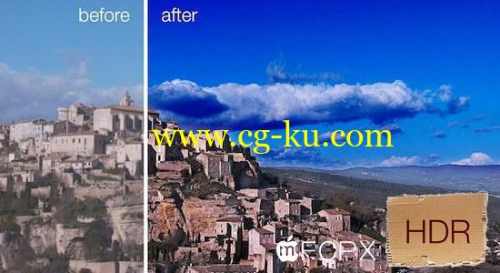 FCPX插件：HDR高动态范围调整效果 FCPEffects HDR的图片1