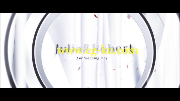 AE模板：唯美浪漫婚礼片头 Wedding Opener的图片1