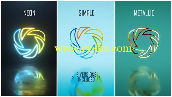 AE模板：迷你LOGO标题动画片头 Minimal Logo Pack的图片1