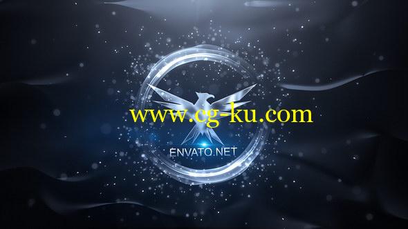 AE模板：优雅粒子LOGO文字标题片头 Elegant Logo的图片1