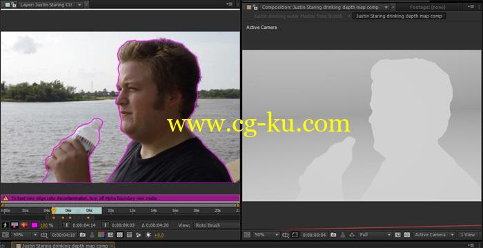 AE插件：镜头真实Z景深插件 RowbyteBuena Depth Cue v2.5.3的图片1