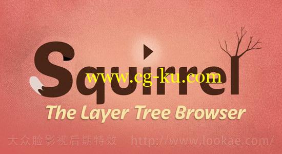 AE脚本：图层层级管理脚本 Aescripts Squirrel V1.5 + 使用教程的图片1