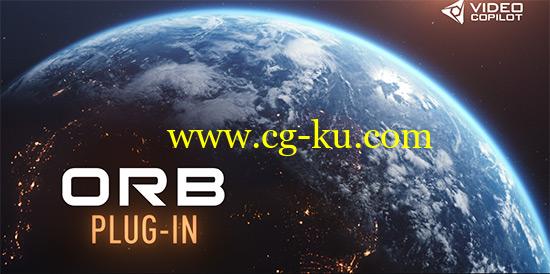 AE插件：三维星球特效插件VideoCopilot ORB Win/Mac + AK第168期使用教程/6K地图贴图的图片1