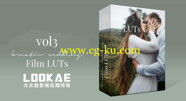 8组欧美风格婚礼LUT调色预设 Kreativ Wedding LUTs Vol. 3的图片1