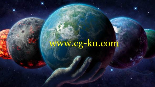 AE模板：三维宇宙行星地球制作工具 Planet Maker的图片1