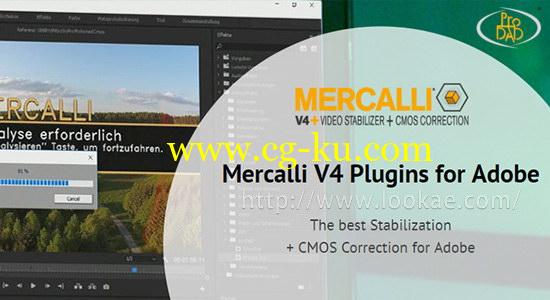 Ae/Pr 视频稳定防抖画面修复插件 proDAD Mercalli v4.0.487.1 中文破解版的图片1