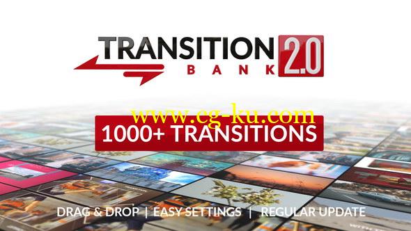 AE模板-1000种信号干扰图形遮罩水墨粒子炫光扭曲变形视频转场 Transition Bank 2.0的图片1