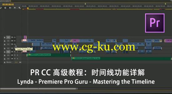 PR CC 高级教程：时间线功能详解 Lynda – Premiere Pro Guru – Mastering the Timeline的图片1