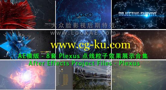 AE模版-8套Plexus点线粒子效果展示合集 After Effects Project Files-Plexus的图片1