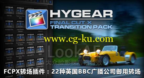 FCPX插件：22种英国BBC广播公司御用转场 HyGear FCPX Transitions的图片1