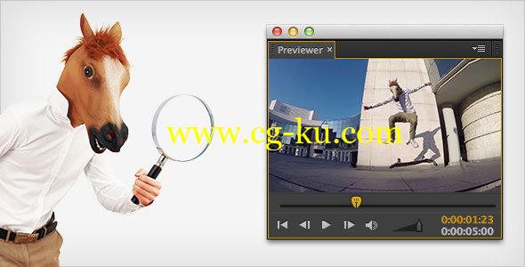 Mac版：AE插件：快速预览项目素材文件插件Mister Horse Previewer 1.1.0的图片1