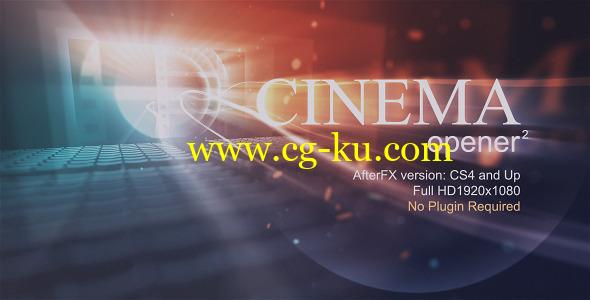 AE模版：绚丽影视片头展示 Cinema Opener 2的图片1