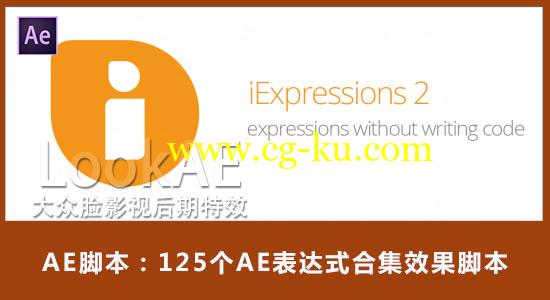 AE脚本：125个AE表达式合集效果脚本 Aescripts iExpressions 2.0+使用教程的图片1