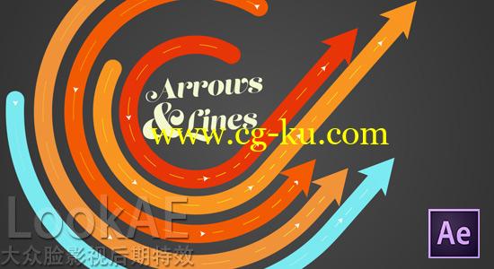 RGTV第104期AE教程：使用 Particular 粒子插件制作运动路径箭头 Arrows and Lines with Trapcode Particular的图片1