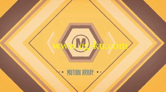 AE模版：MG动态图形片头LOGO演绎 wiggle noise opener的图片1
