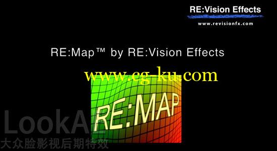 Win/Mac版：AE/OFX插件：映射变形插件 RevisionFX RE:Map v3.0的图片1