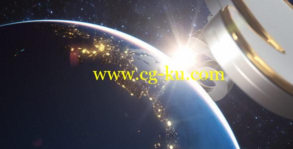 AE模板：仿环球电影公司三维 LOGO 片头效果 Worldwide Logo Reveal的图片1