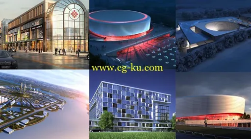 9张DVD建筑表现效果图场景集合的图片1