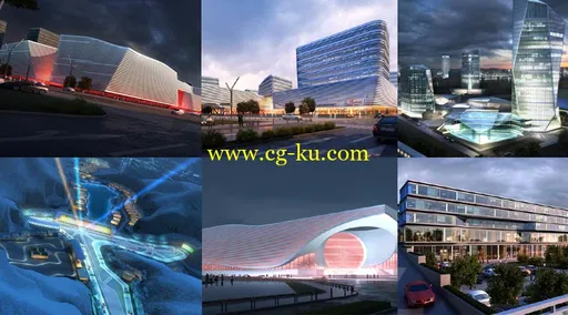 9张DVD建筑表现效果图场景集合的图片2