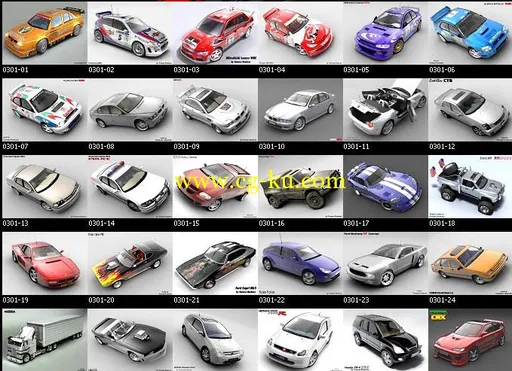 赛车3D模型合辑的图片2
