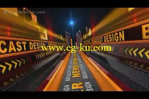 3D效果的电视新闻开场片头包装动画,含音效的图片1 3D效果的电视新闻开场片头包装动画,含音效的图片1