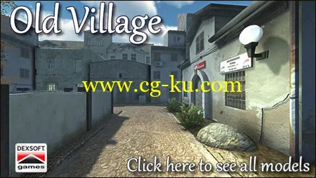 DEXSOFT-GAMES Old Village model pack的图片1