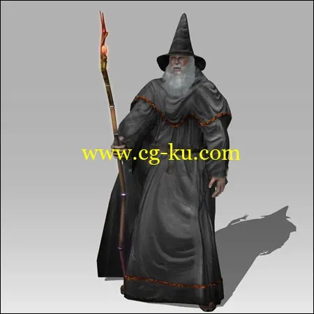 3D智慧的魔法师的图片1