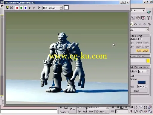 3DSmax.Game.Character.PolyModeling的图片1