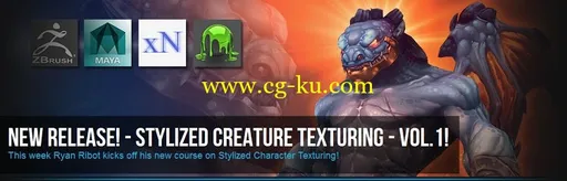 3DMotive – Stylized Creature Texturing Volume 1的图片1