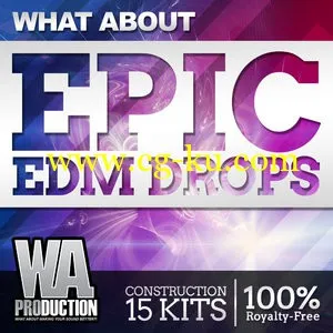WA Production What About Epic EDM Drops WAV MiDi FLP FXP SPF MP4的图片1