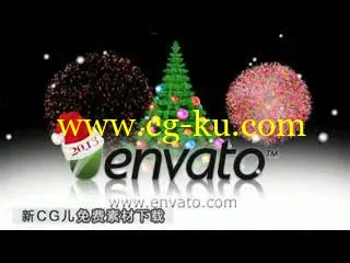 AE CS5.5版本,2013新年圣诞节片头AE源文件(1)的图片1