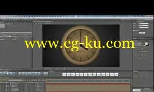 AE CS5.5版本,教你用AE制作钟表走动效果的图片1