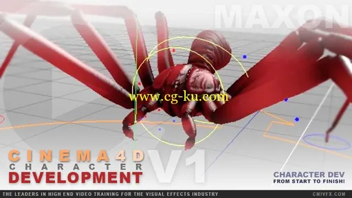 cmiVFX – Cinema 4D Character Development Volume 1的图片1