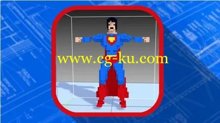 3D Pixel Characters Modeling & Animations for all. Unity 3D的图片1