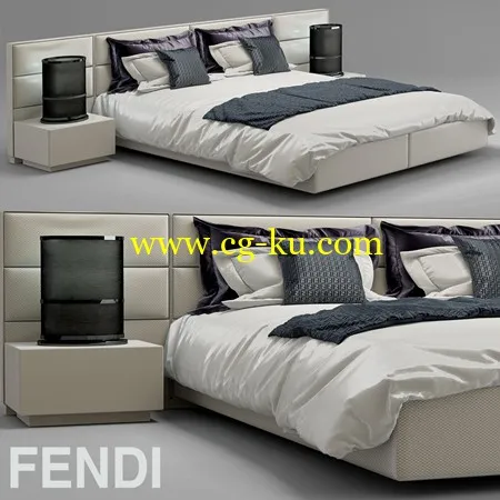 Bed fendi casa urano的图片1