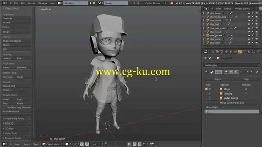 CG Cookie - Introduction to Character Modeling的图片1