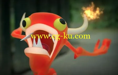 CGCookie - Compositing a 3D Monster into a Live Action Scene的图片1