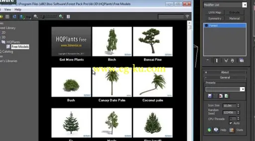 Forest Pack-Library Browser & HQ Catalog的图片1