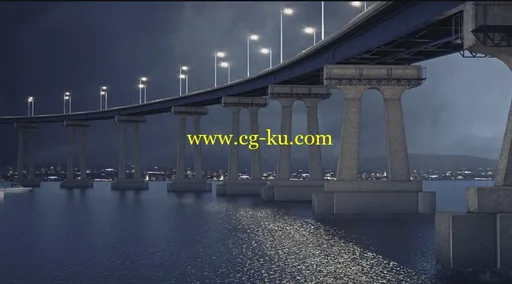 3dsmax快速建造桥梁Building Bridges的图片1