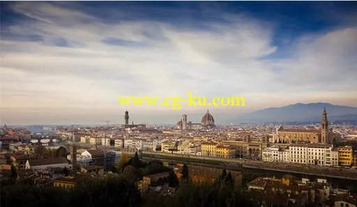佛罗伦萨（意大利都市名）高清实拍延时视频素材的图片1
