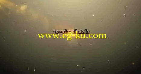 粒子光束中的字幕展示片头AE工程,含音频的图片1 粒子光束中的字幕展示片头AE工程,含音频的图片1