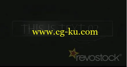 闪烁的蓝色霓虹灯字幕片头AE工程的图片1 闪烁的蓝色霓虹灯字幕片头AE工程的图片1
