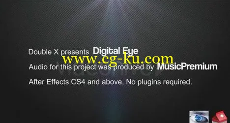 未来数字科技之眼片头开场动画的图片1