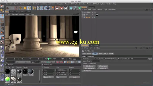 Cinema4D影视动画室外场景与角色结合的解密的图片1