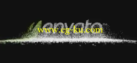 粒子如洪水般涌来的AE特效片头的图片1 粒子如洪水般涌来的AE特效片头的图片1