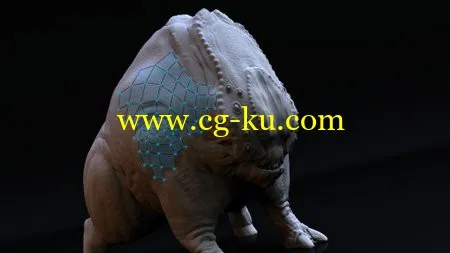 Cinema 4D重新布线拓扑教程的图片1