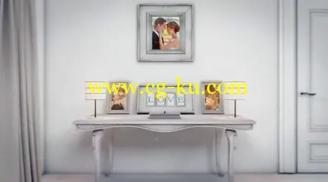 宁静优雅的三维婚礼视频请柬AE模板的图片1 宁静优雅的三维婚礼视频请柬AE模板的图片1